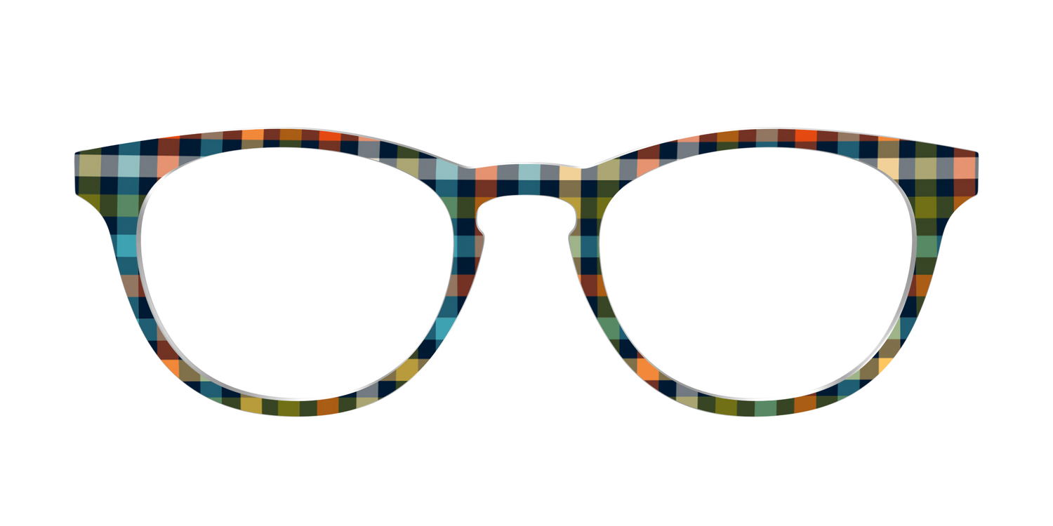 The Dockside Gingham - Front Top Image - Pair Eyewear