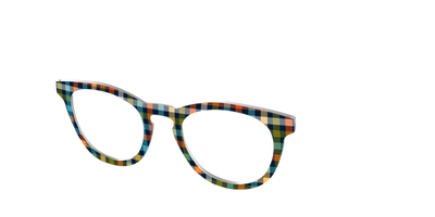 The Dockside Gingham - Angle Top Thumbnail - Pair Eyewear