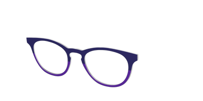 The Eggplant & Grape Split - Angle Top Thumbnail - Pair Eyewear