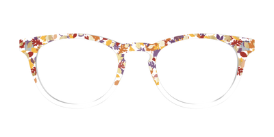 The Fallen Leaves Confetti Crystal - Front Top Thumbnail - Pair Eyewear