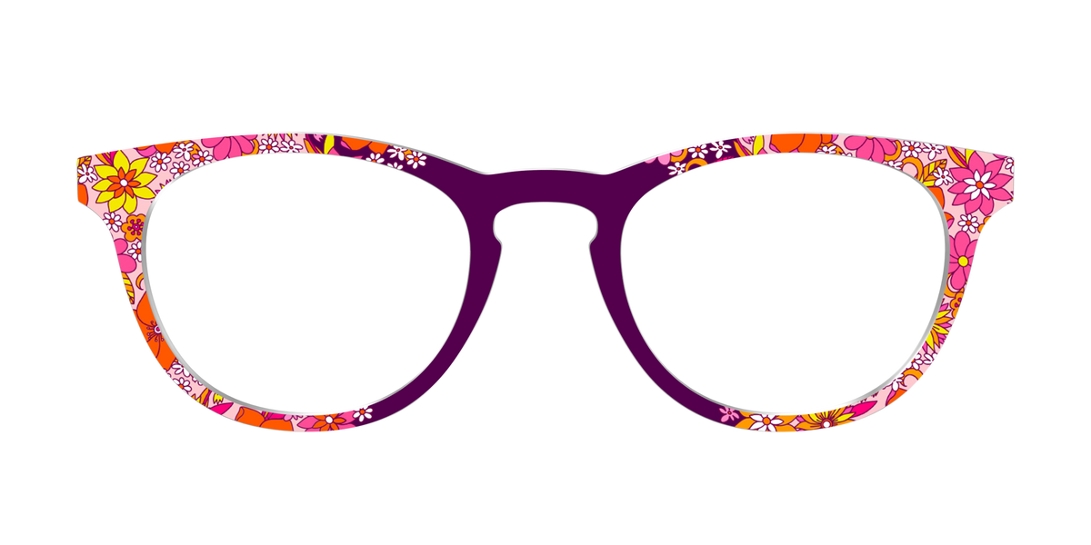 The Far Out Floral - Front Top Image - Pair Eyewear