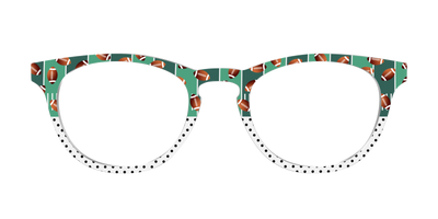 The Fifty Yard Line Polka Dot Split - Front Top Thumbnail - Pair Eyewear