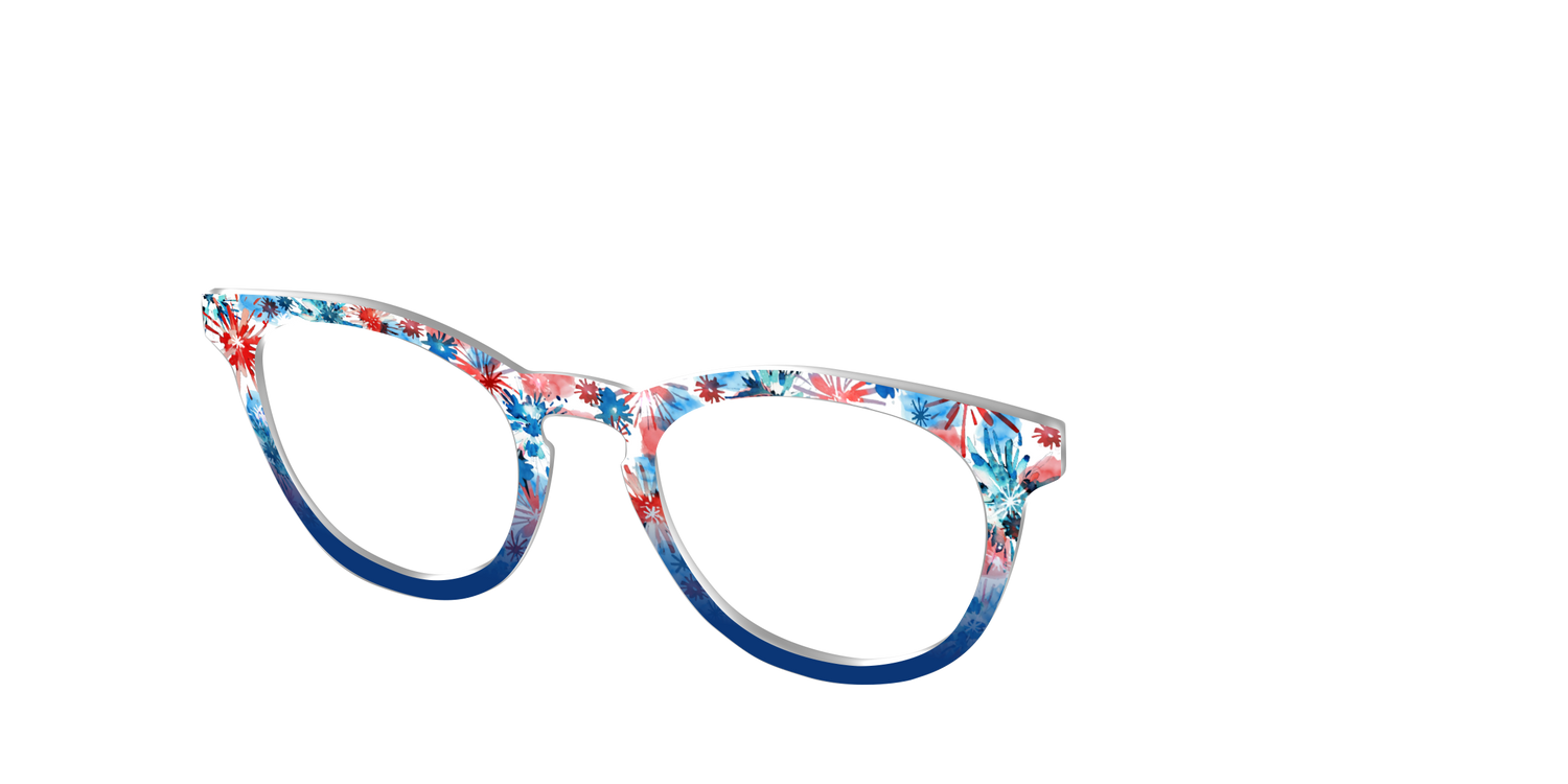 The Firework Bursts - Angle Top Image - Pair Eyewear