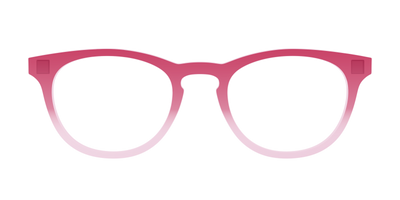 The Flamingo to Blush Gradient Crystal - Front Top Thumbnail - Pair Eyewear