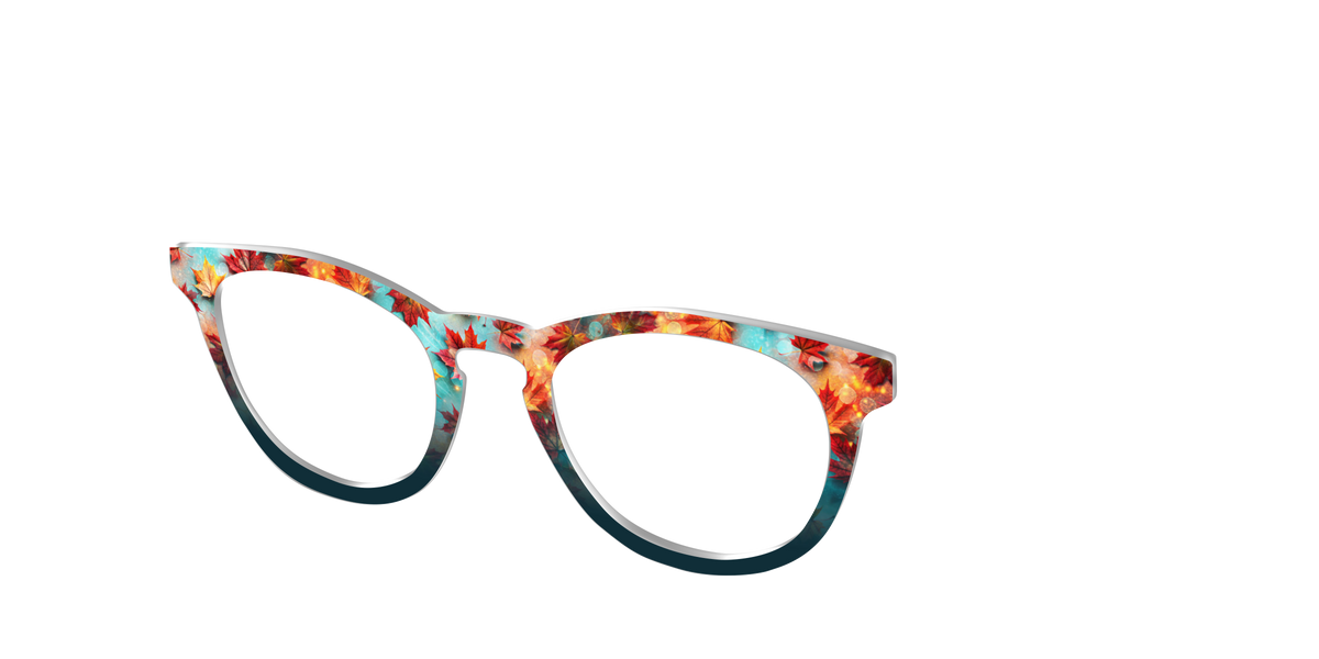 The Fluttering Foliage - Angle Top Image - Pair Eyewear