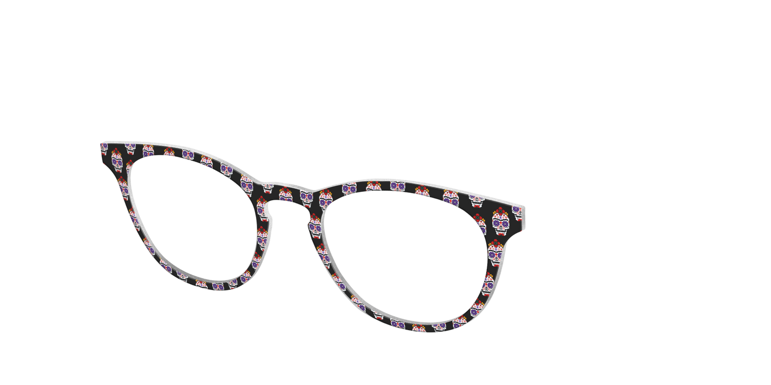 The Frida Sugar Skulls - Angle Top Image - Pair Eyewear