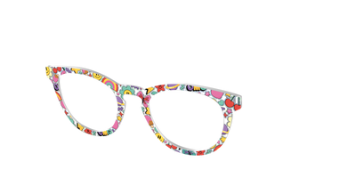The Funky Foil Stickers - Angle Top Thumbnail - Pair Eyewear