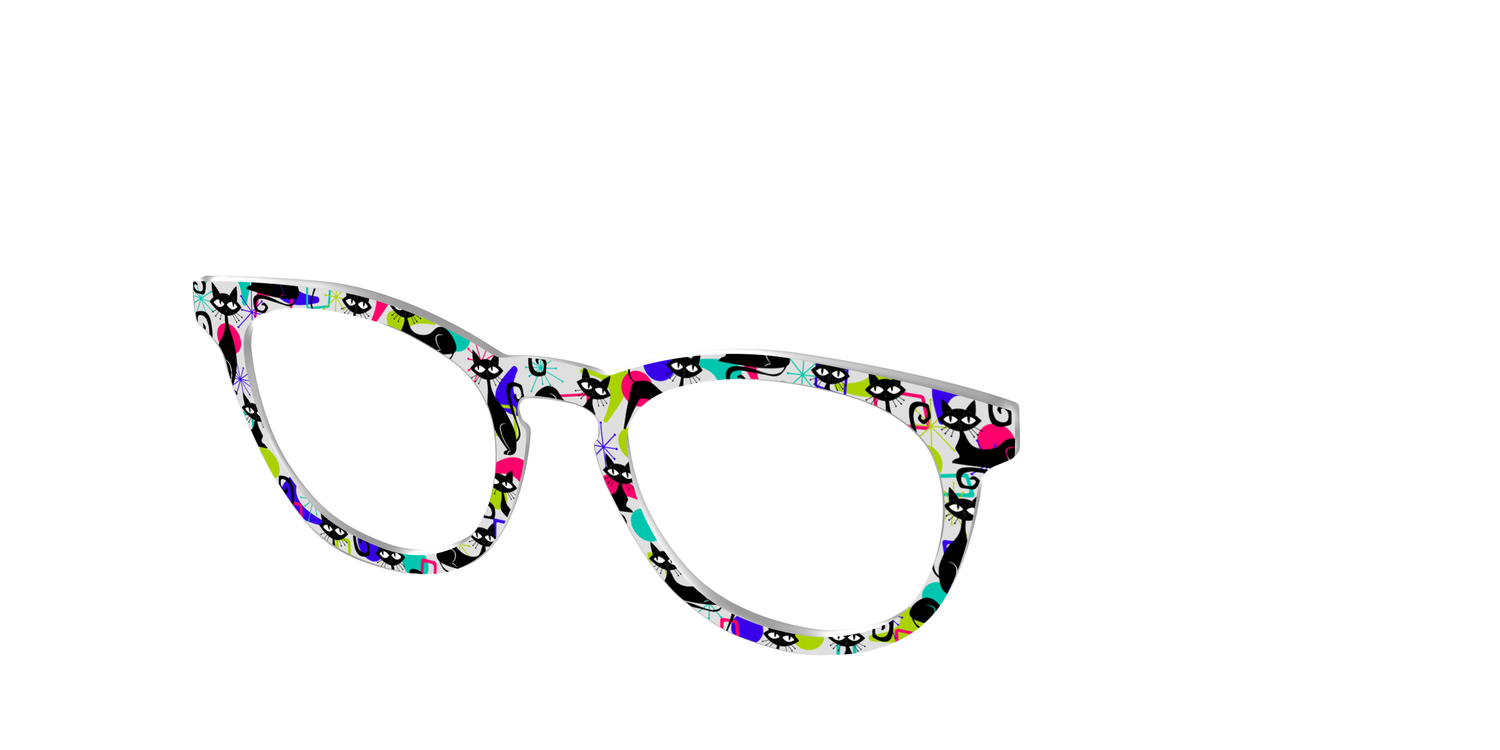 The Futuristic Felines - Angle Top Image - Pair Eyewear
