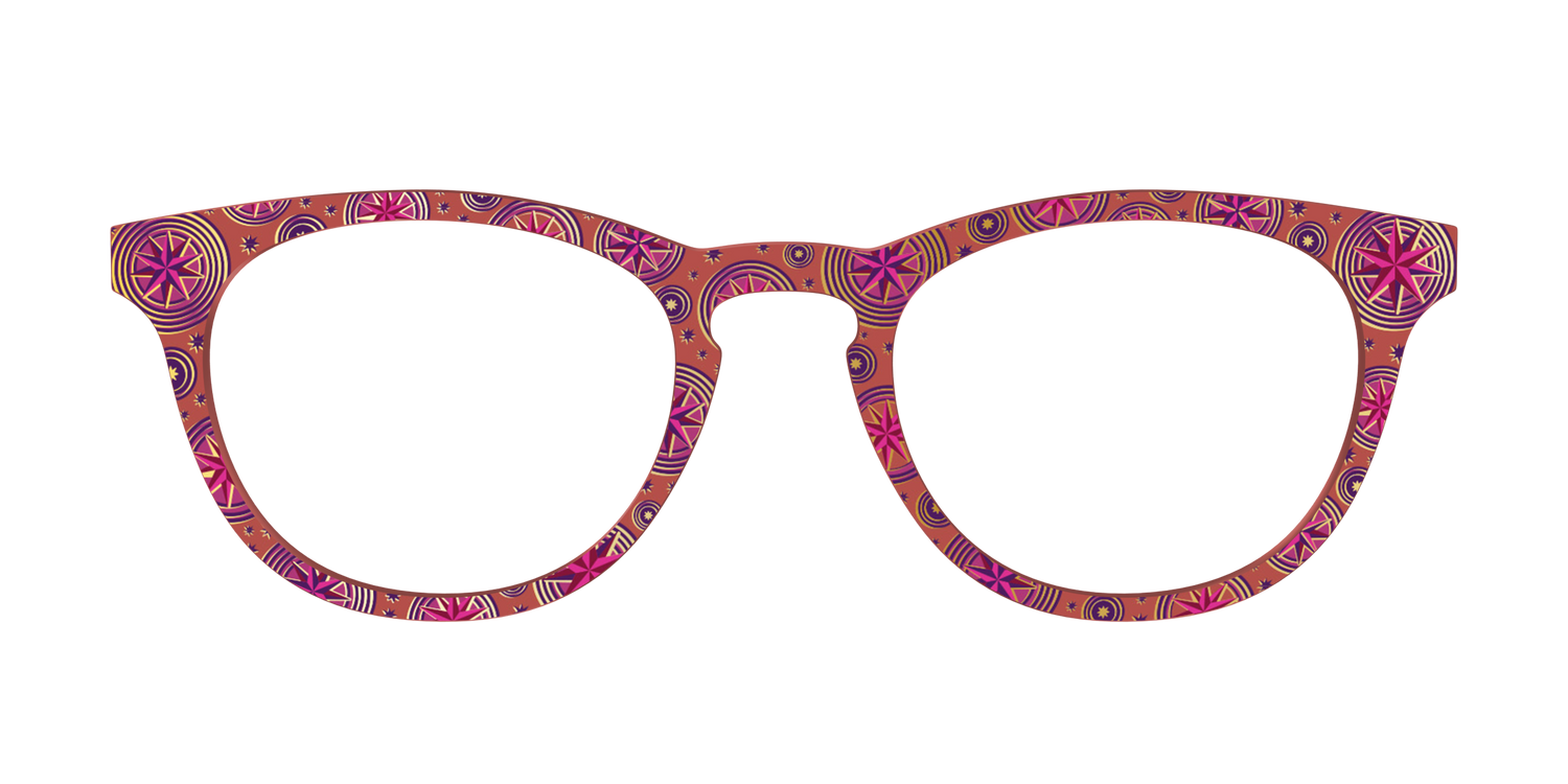 The Gold Foil Luna Lovegood™ - Front Top Image - Pair Eyewear