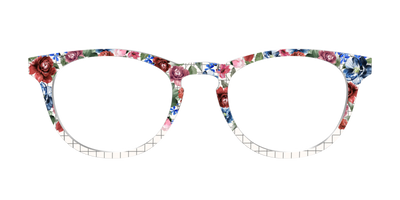 The Graph Paper Floral - Front Top Thumbnail - Pair Eyewear