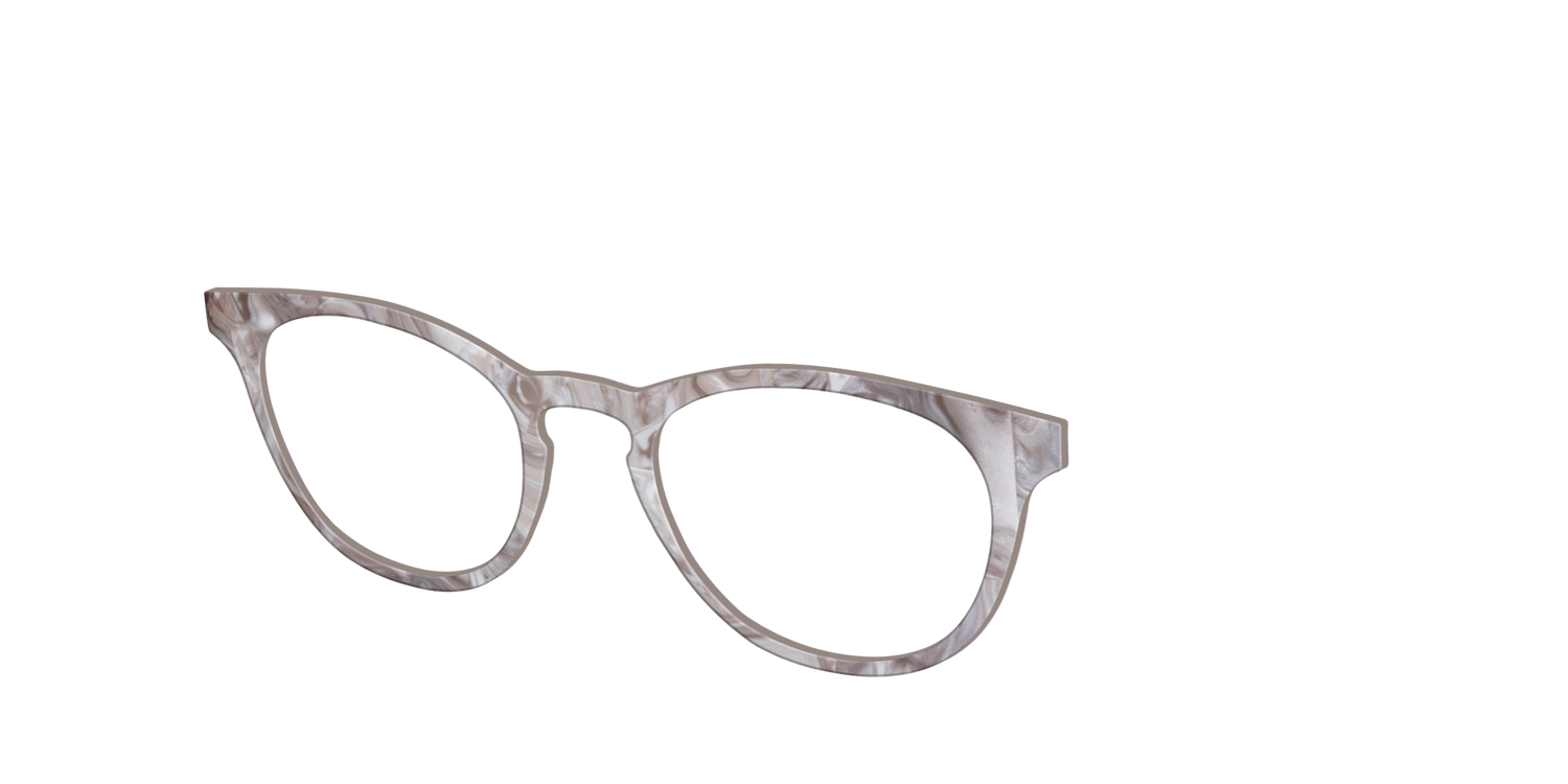 The Gray Marble - Angle Top Image - Pair Eyewear