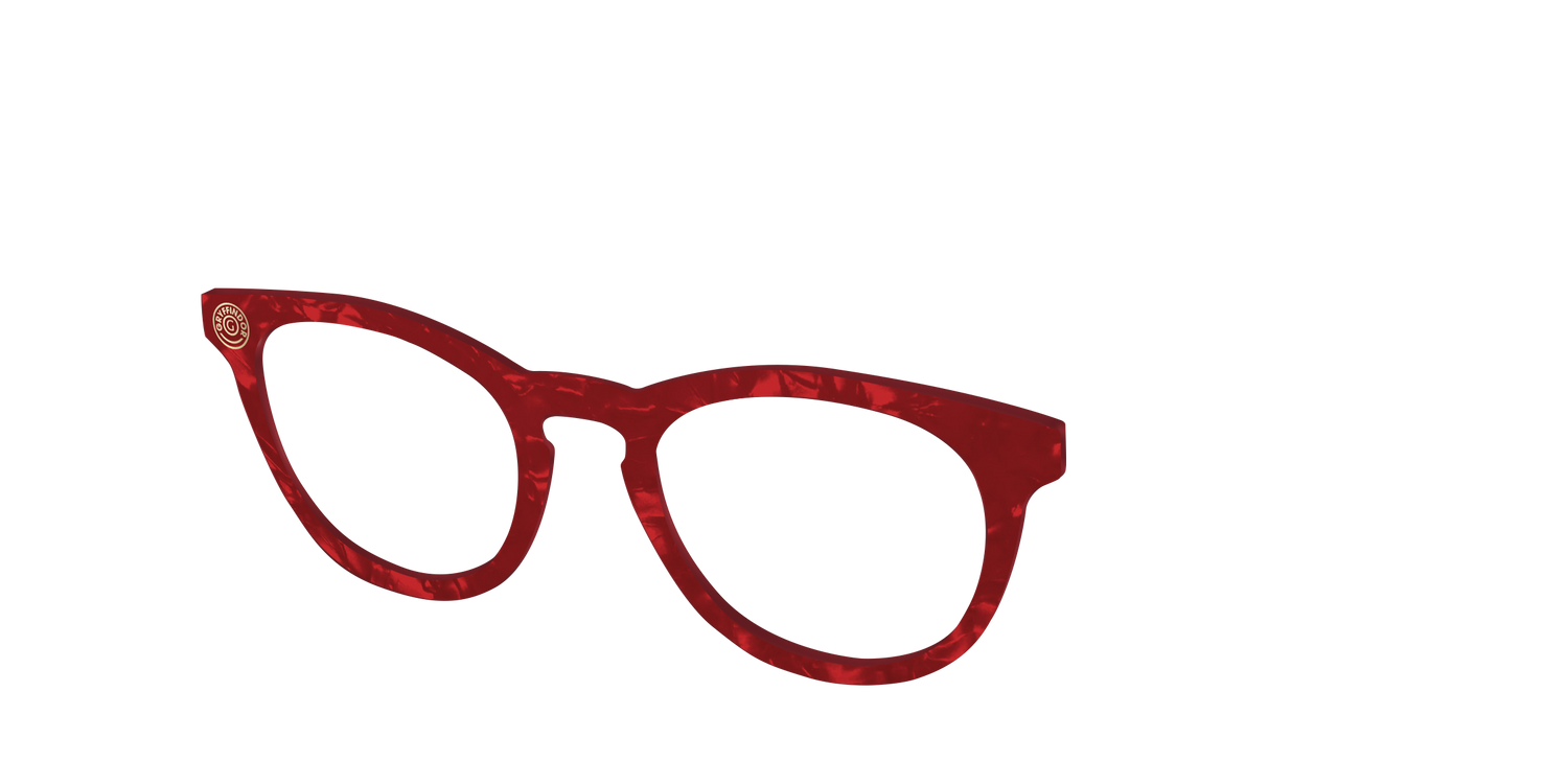 The Gryffindor™ Pearl Tortoise - Angle Top Image - Pair Eyewear