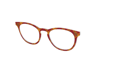 The Gryffindor™ Plaid - Angle Top Thumbnail - Pair Eyewear