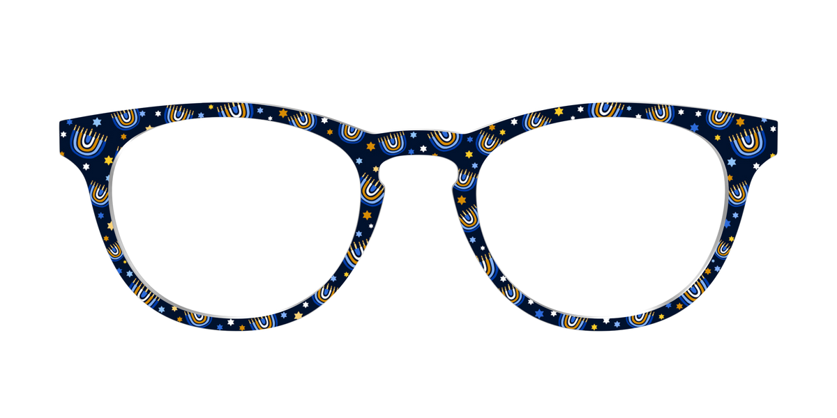 The Hanukkah Menorahs - Front Top Image - Pair Eyewear