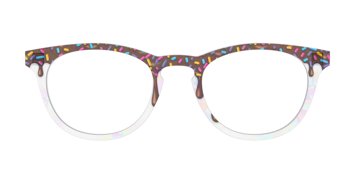 The Holographic Milkshake - Front Top Image - Pair Eyewear