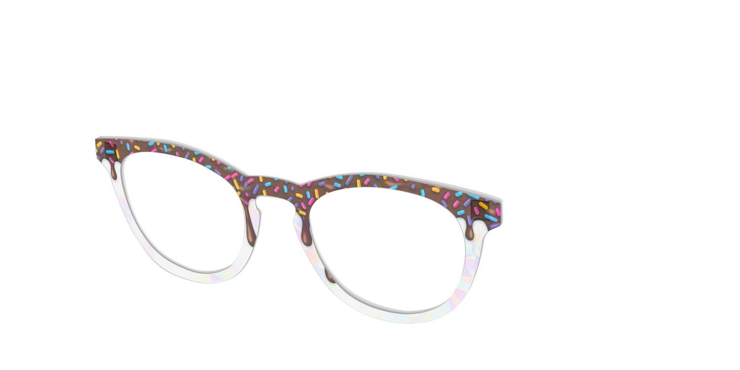 The Holographic Milkshake - Angle Top Image - Pair Eyewear