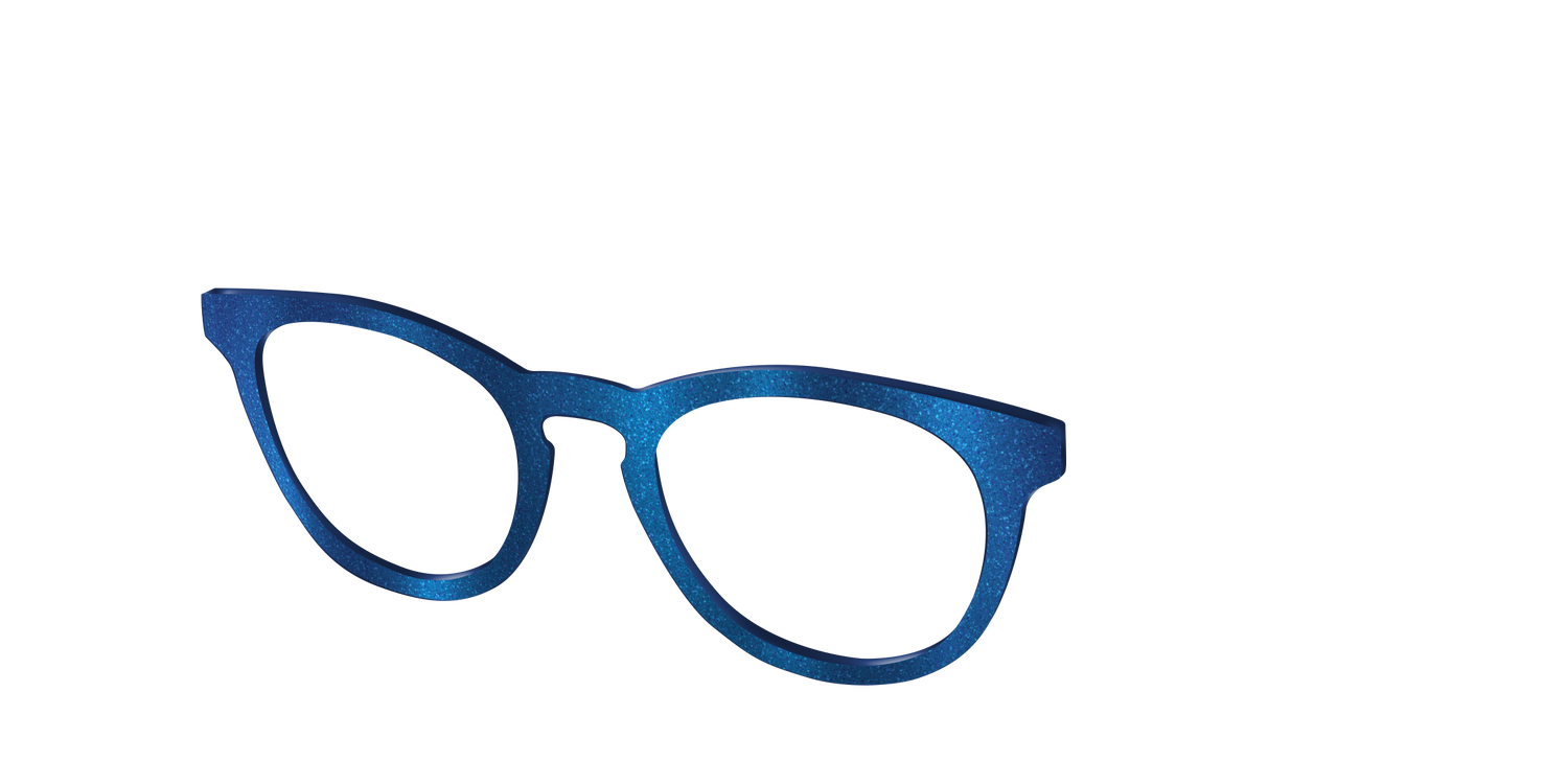The Indigo Shimmer - Angle Top Image - Pair Eyewear