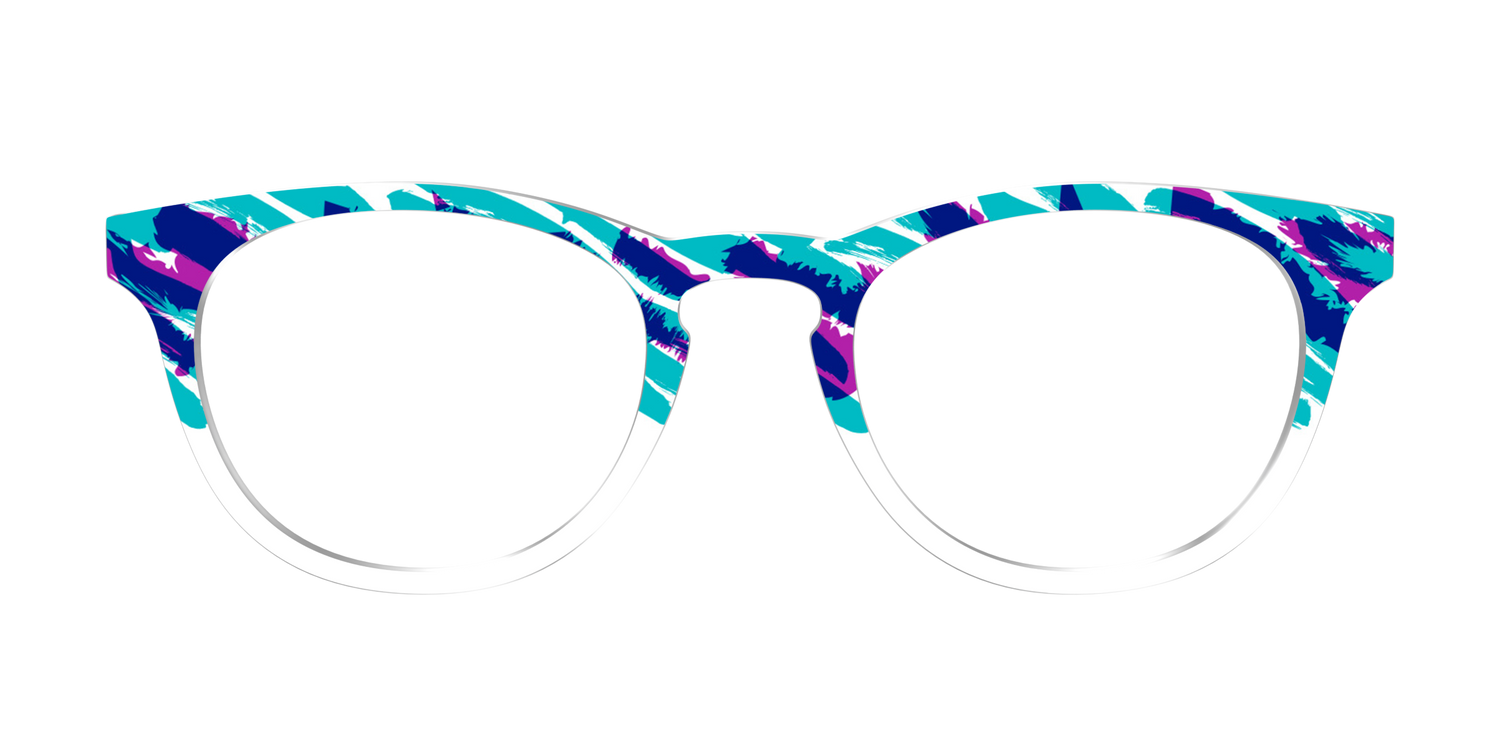 The Jazzy Scribble - Front Top Image - Pair Eyewear