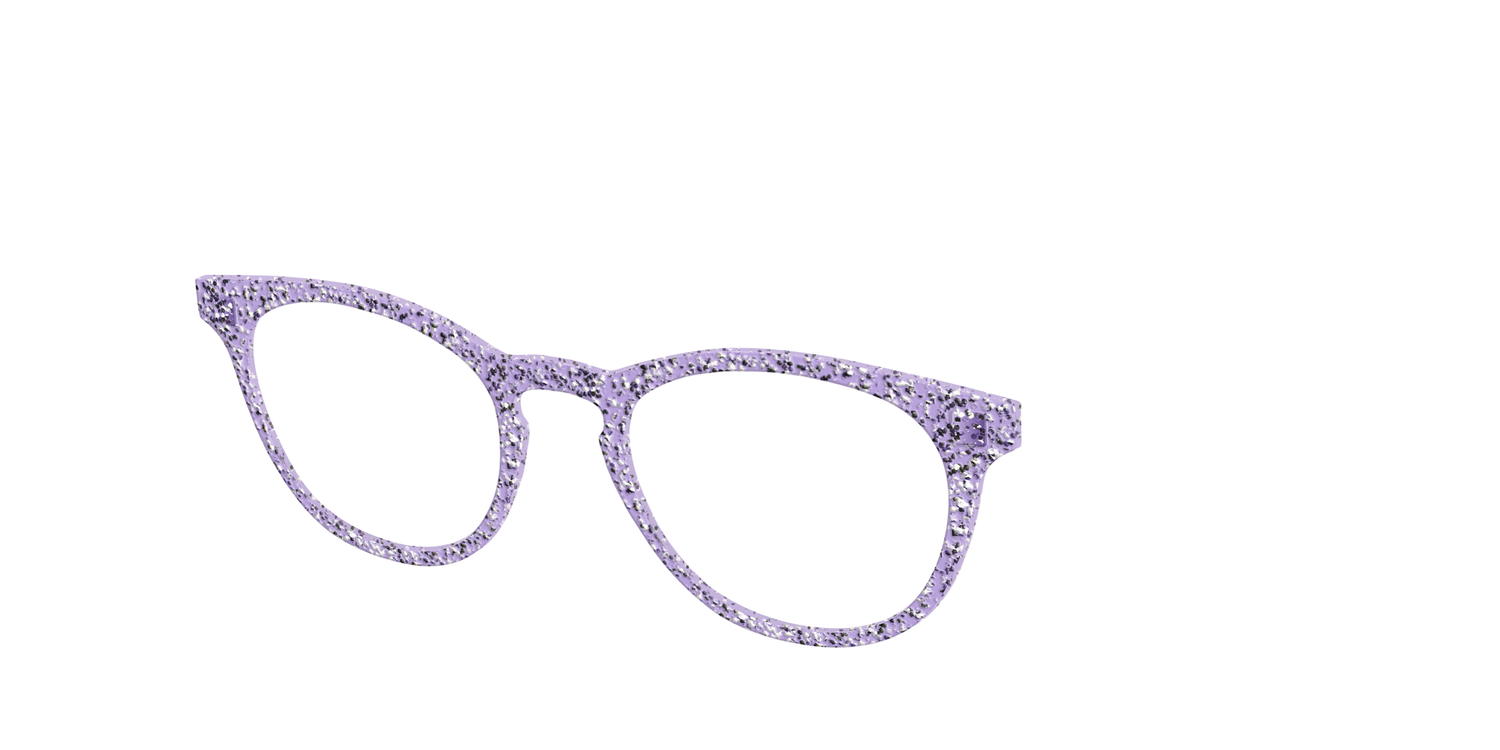 The Lavender Sparkle - Angle Top Image - Pair Eyewear