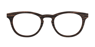 The Mahogany Woodgrain - Front Top Thumbnail - Pair Eyewear