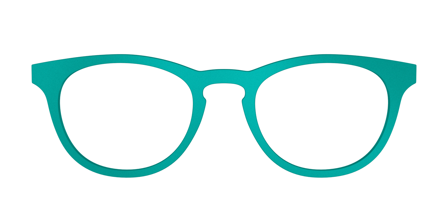 The Matte Jade - Front Top Image - Pair Eyewear