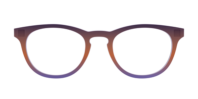 The Matte Midnight to Violet Gradient - Front Top Thumbnail - Pair Eyewear