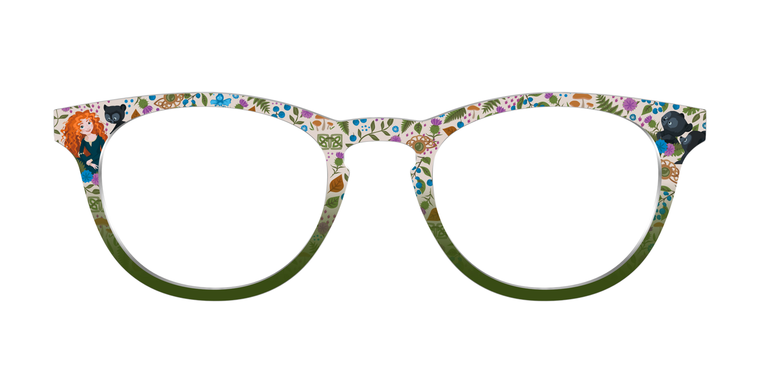 Merida's Brave and Bold Floral - Front Top Image - Pair Eyewear