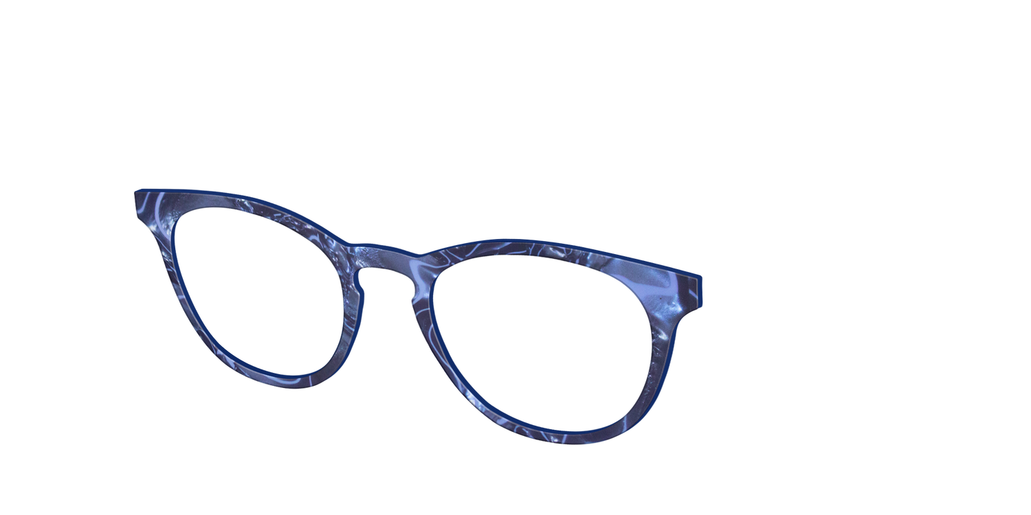 The Midnight Marble - Angle Top Image - Pair Eyewear