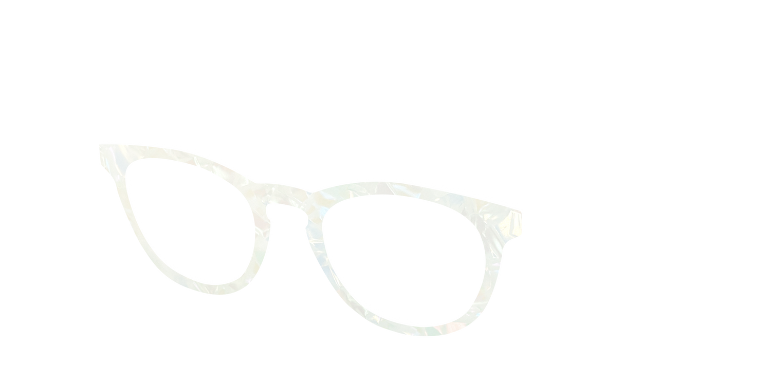 The Moonstone Pearl Marble - Angle Top Image - Pair Eyewear