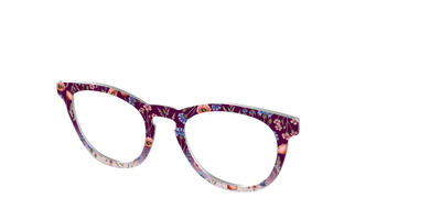 The Mulberry Floral Dip-Dye - Angle Top Thumbnail - Pair Eyewear