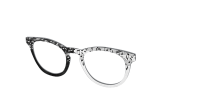 The Musical Shimmer Split - Angle Top Thumbnail - Pair Eyewear