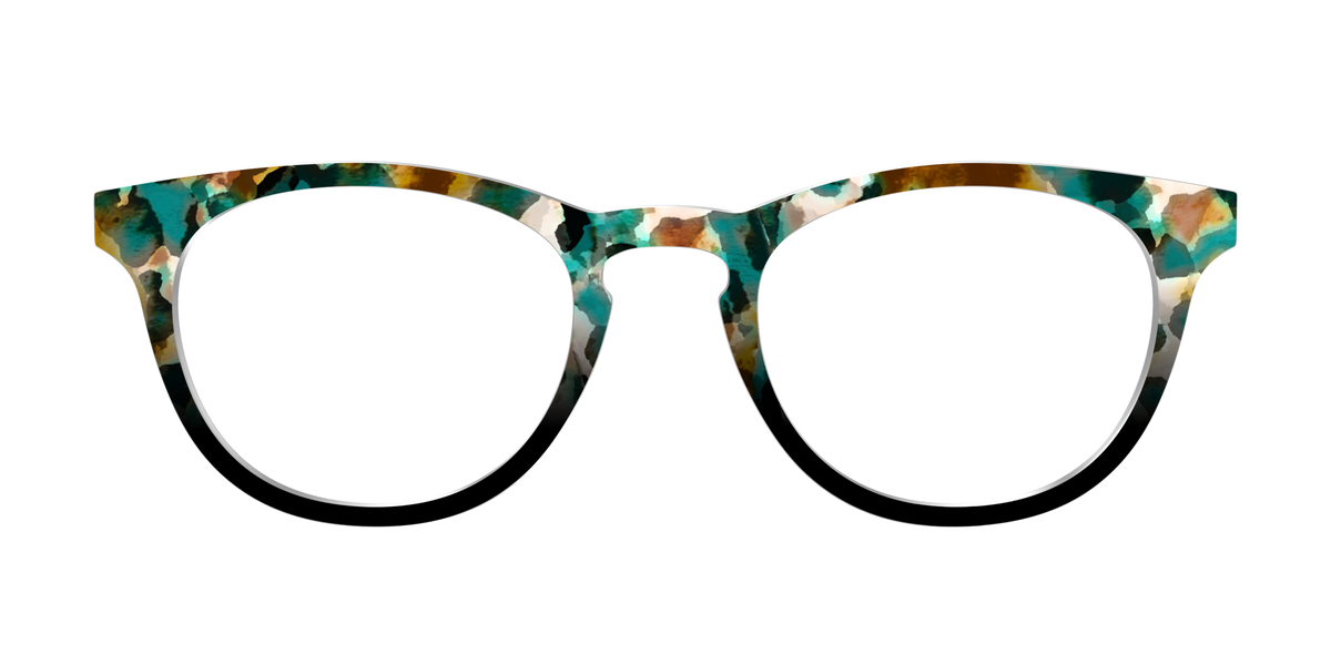 The Oxidized Copper Tortoise - Front Top Image - Pair Eyewear