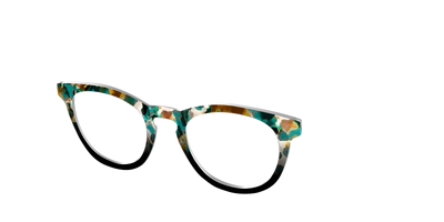 The Oxidized Copper Tortoise - Angle Top Thumbnail - Pair Eyewear