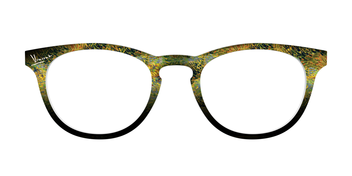 The Painterly Texture - Front Top Image - Pair Eyewear
