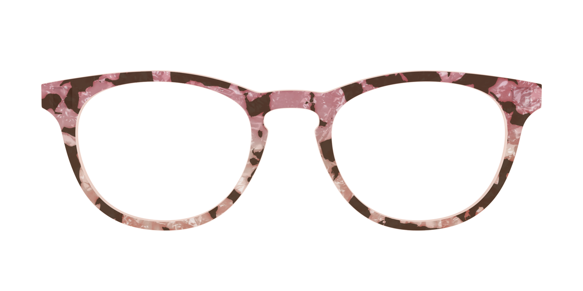 The Pale Peach Pearl Tortoise - Front Top Image - Pair Eyewear