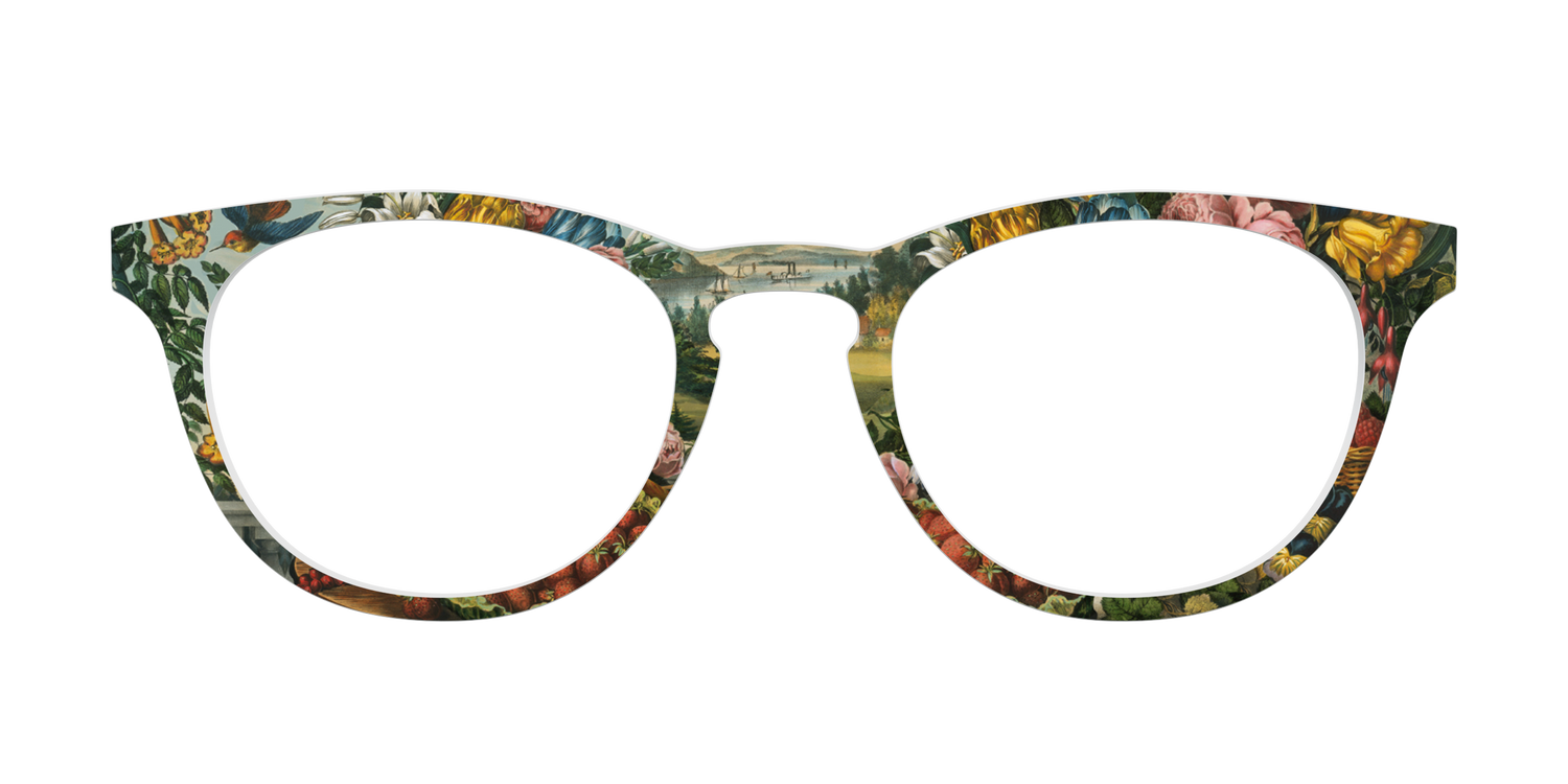 Palmer Landscape with Fruit and Flowers - Front Top Image - Pair Eyewear