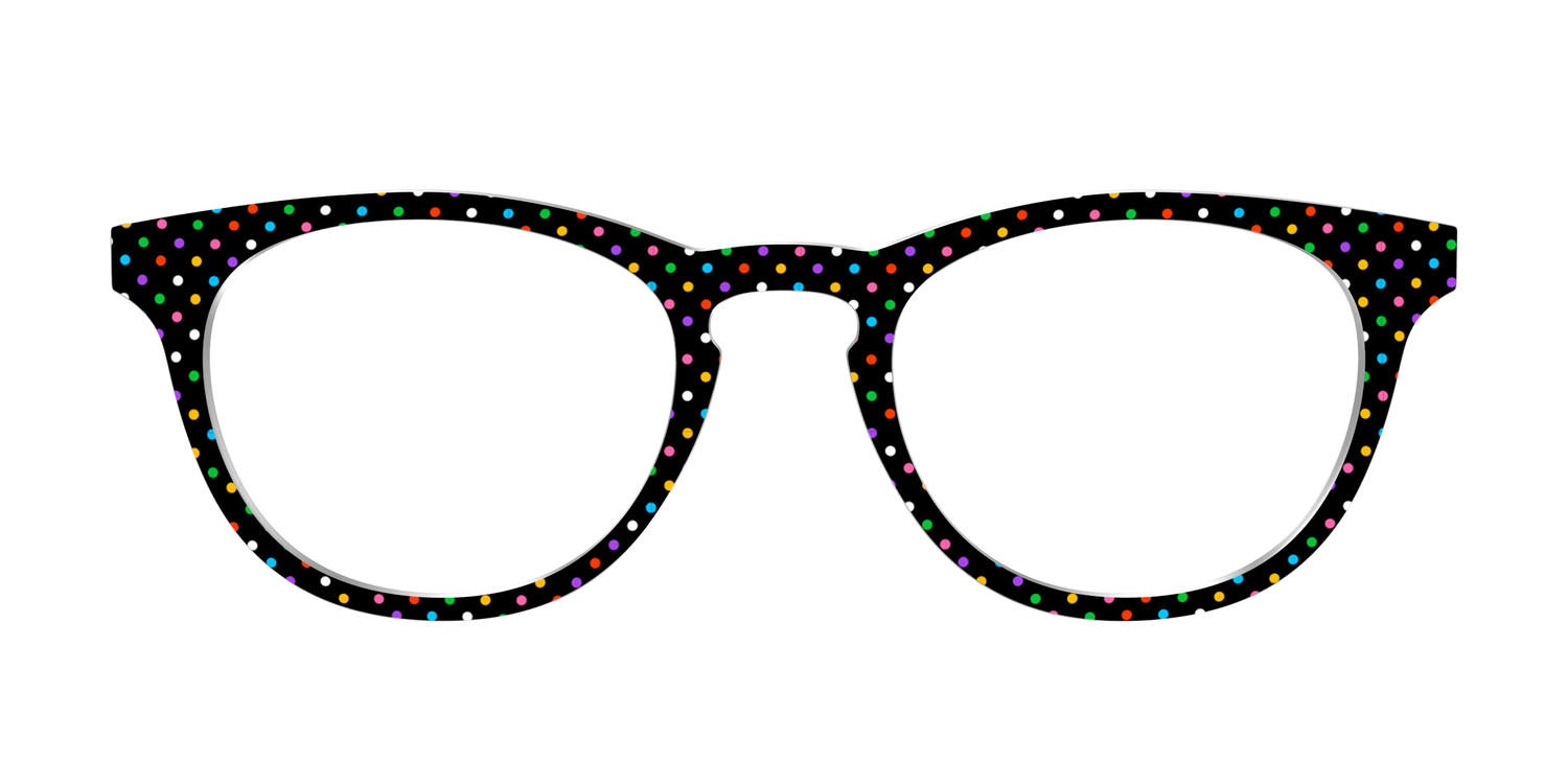 The Parade Polka Dots - Front Top Image - Pair Eyewear