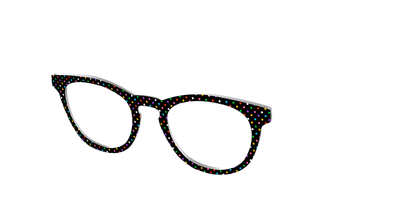 The Parade Polka Dots - Angle Top Thumbnail - Pair Eyewear