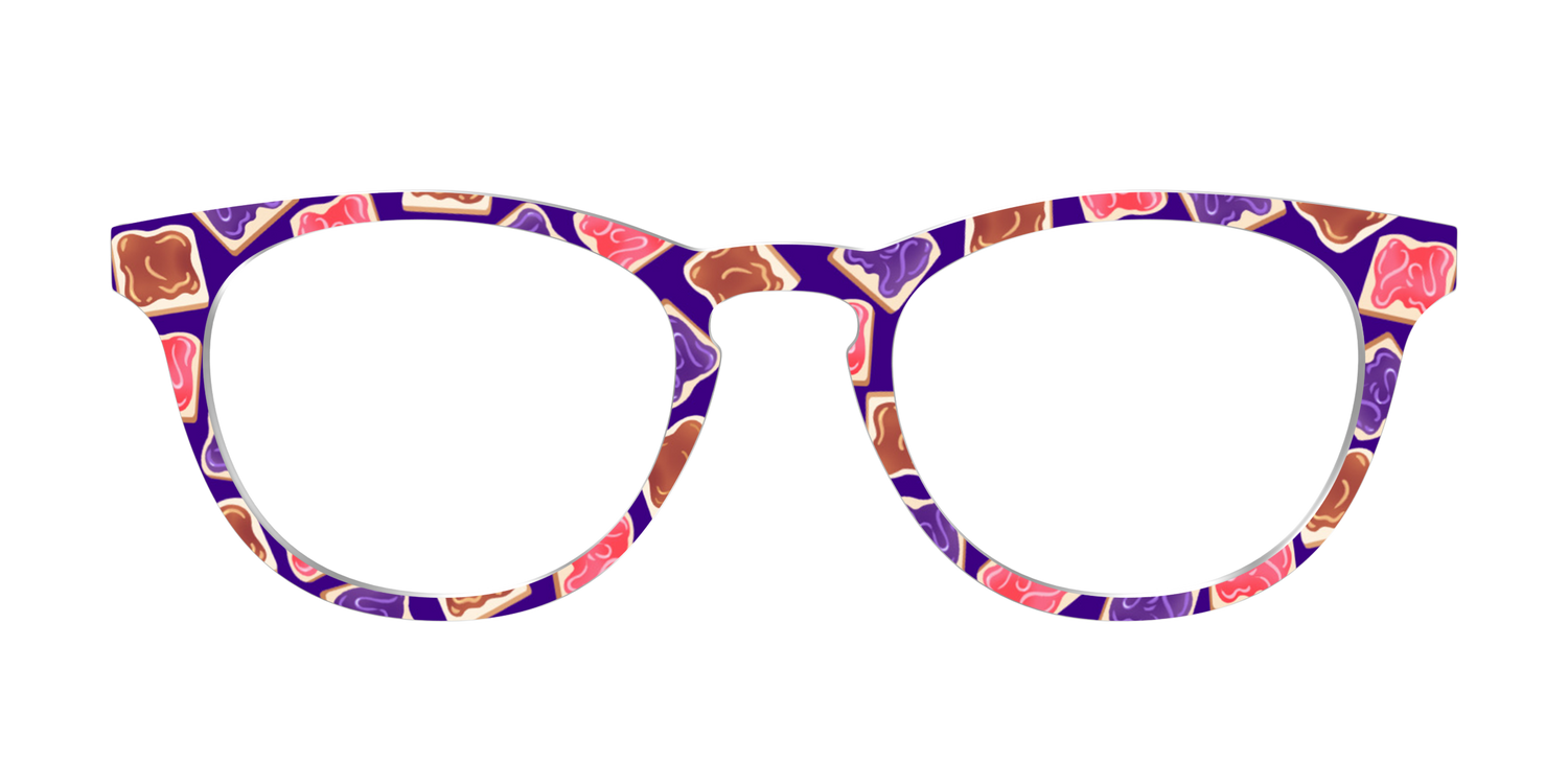 The PB & J - Front Top Image - Pair Eyewear