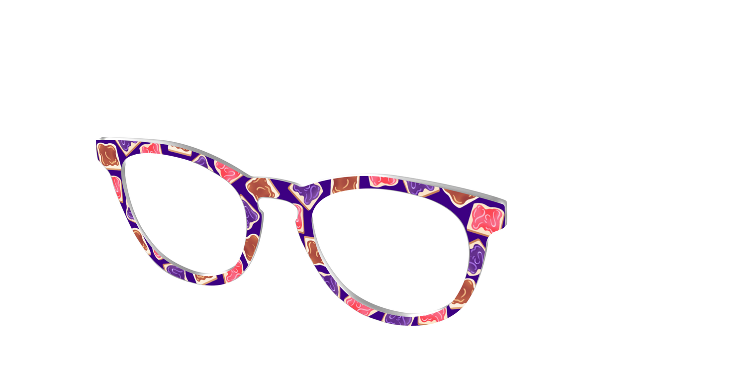 The PB & J - Angle Top Image - Pair Eyewear