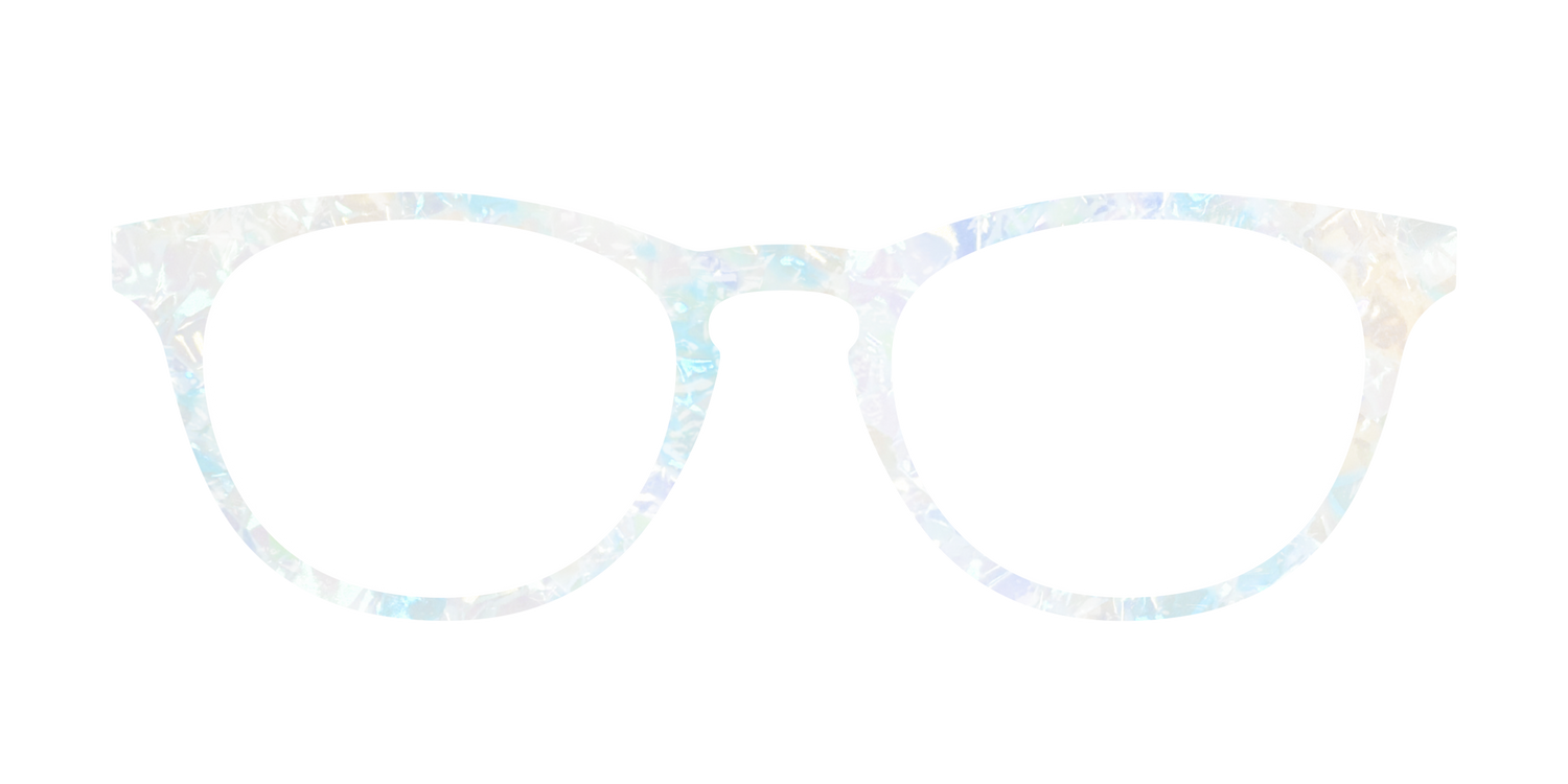 The Pearlescent Opal - Front Top Image - Pair Eyewear
