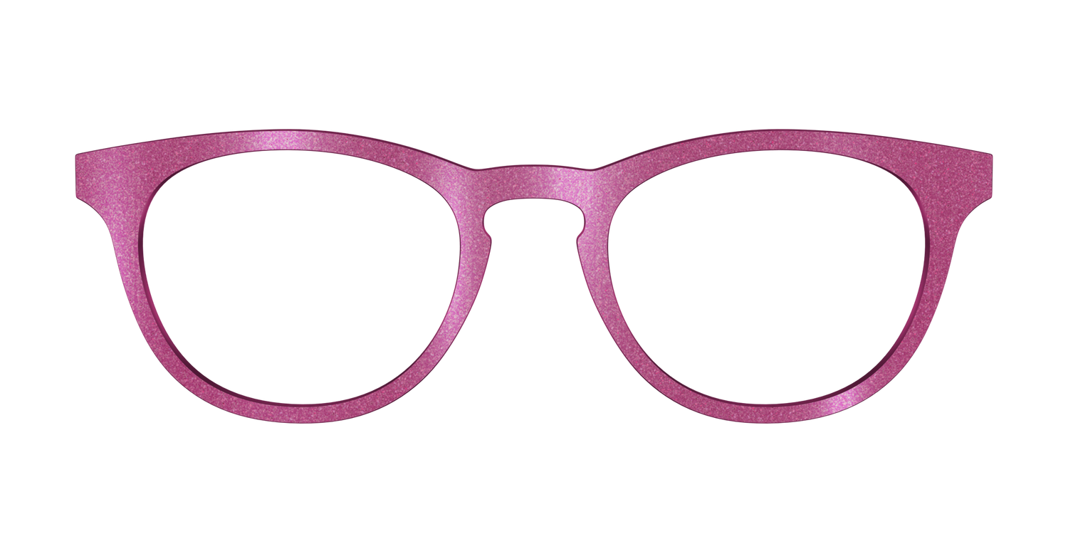 The Pink Shimmer - Front Top Image - Pair Eyewear