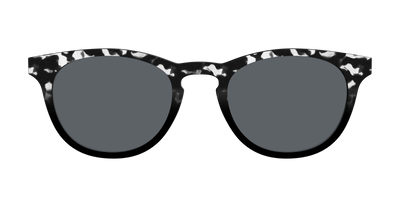 The Polarized Bold Black & White Tortoise Sun Top - Front Top Thumbnail - Pair Eyewear