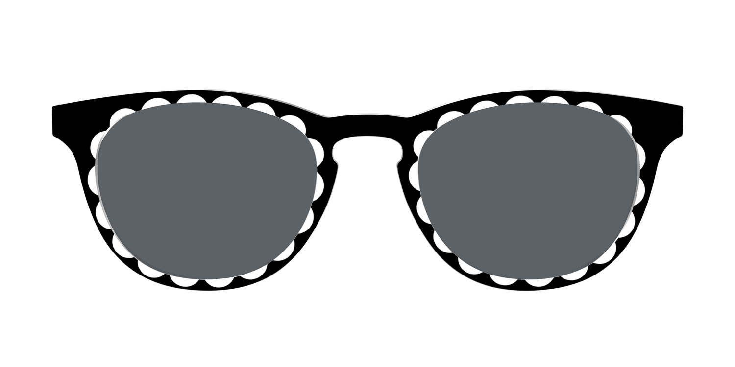 The Polarized Stylish Daisy Sun Top - Front Top Image - Pair Eyewear