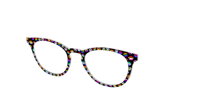 The Pride Paw Prints - Angle Top Thumbnail - Pair Eyewear
