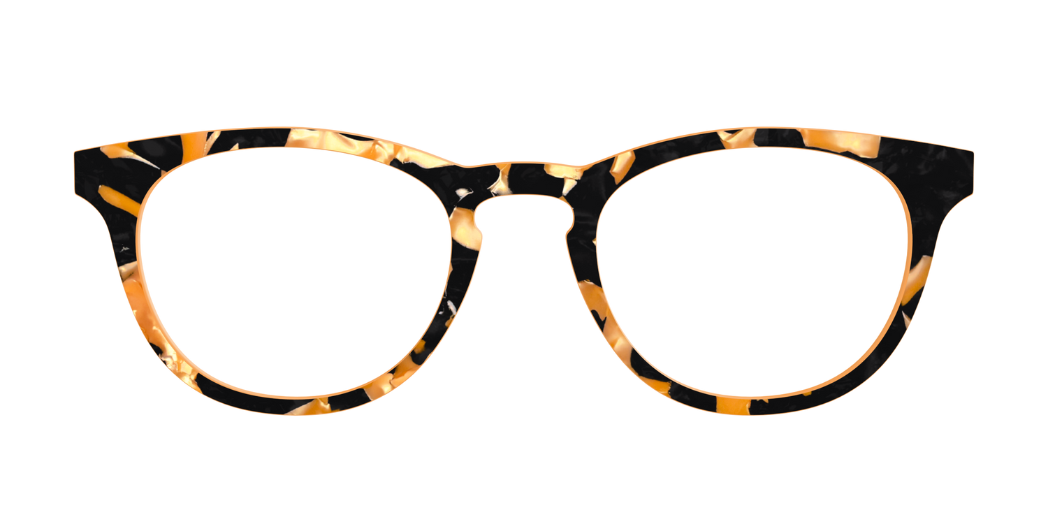 The Pumpkin Camo Pearl Tortoise - Front Top Image - Pair Eyewear