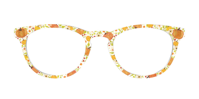 The Pumpkin Patch Crystal with Glitter - Front Top Thumbnail - Pair Eyewear
