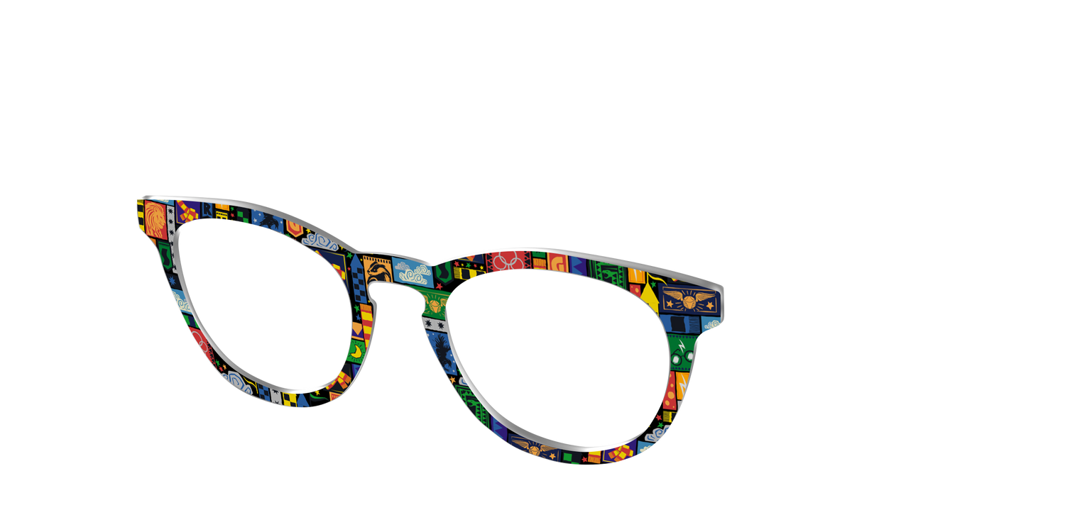 The Quidditch Patchwork - Angle Top Image - Pair Eyewear