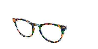 The Quidditch Patchwork - Angle Top Thumbnail - Pair Eyewear