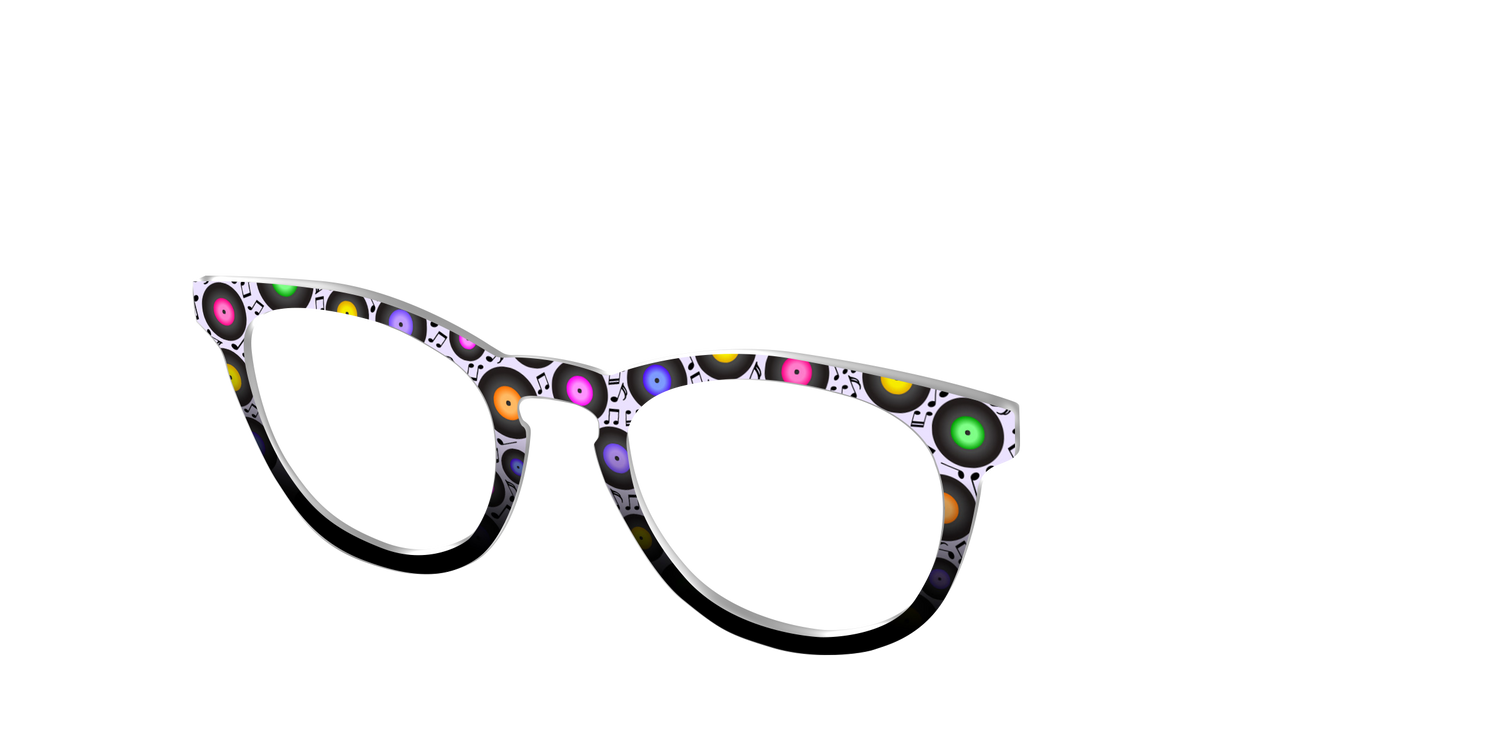 The Record Collection - Angle Top Image - Pair Eyewear